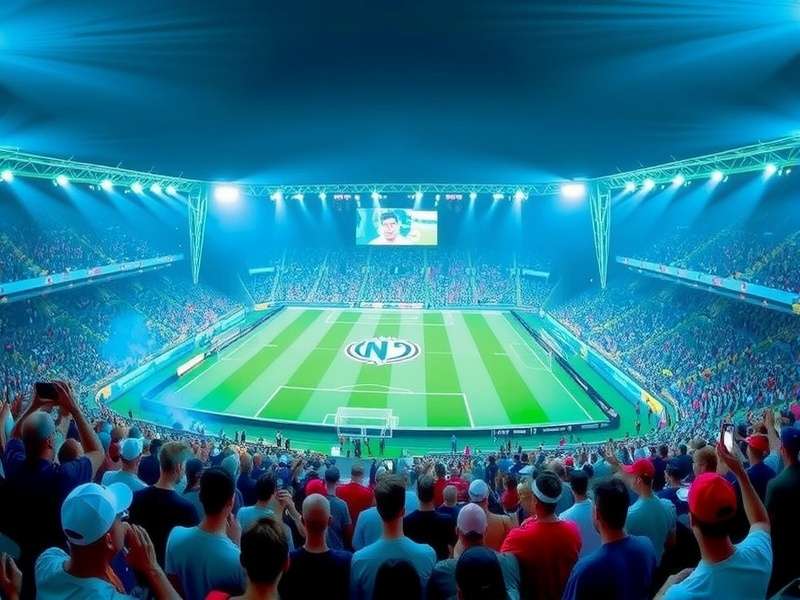 Fans celebrating with tickets at a previous World Cup