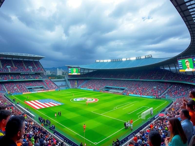 Fans cheering at a football stadium in Seattle