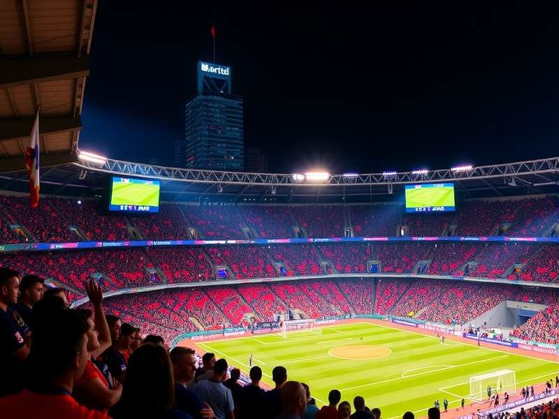 AT&T Stadium in Arlington, Texas, potential venue for FIFA World Cup 2026 matches