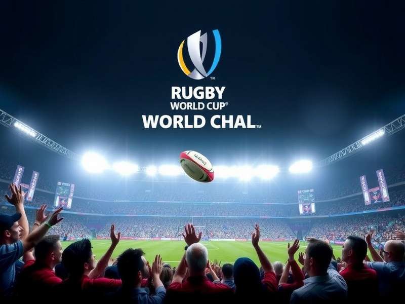 Electric crowd at a sold-out Rugby World Cup match in Stade de France