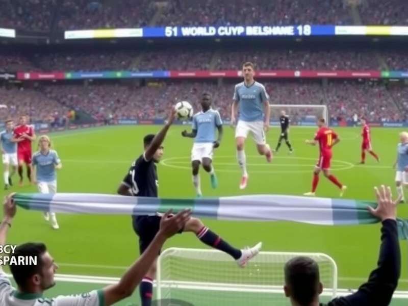 FIFA World Cup 2026 Stadium Atmosphere with Fans