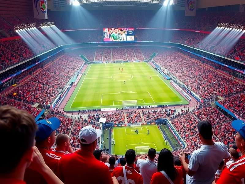 Aerial view of Estadio Azteca in Mexico City, a 2026 FIFA World Cup venue