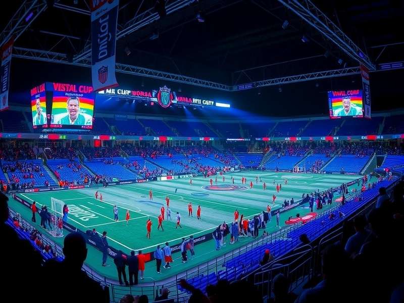 Electric atmosphere at Arrowhead Stadium during a major soccer match