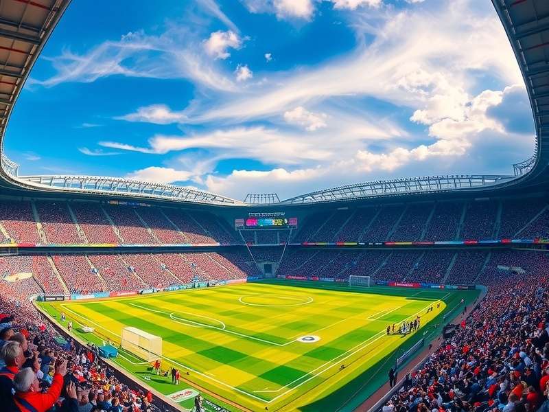 BMO Field Toronto aerial view with 2026 World Cup enhancements