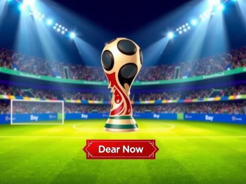 Infographic explaining the step-by-step process of the FIFA World Cup 2026 ticket draw