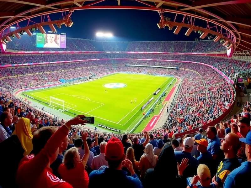 Mercedes-Benz Stadium in Atlanta prepared for FIFA World Cup 2026 match