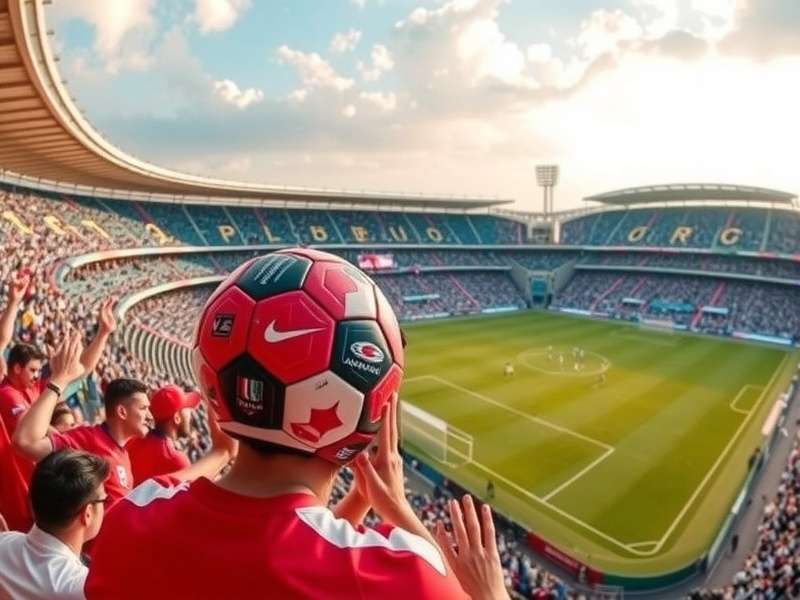 FIFA World Cup 2026 Stadium Crowd with Tickets