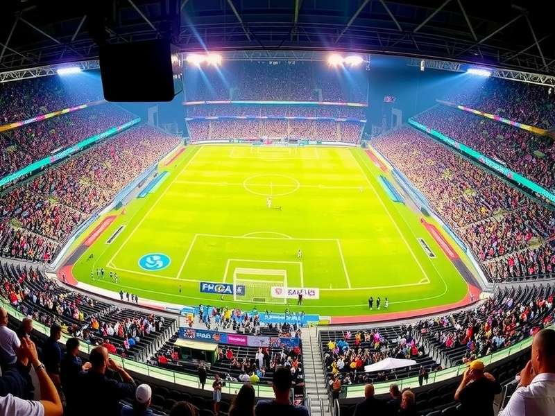 NRG Stadium Houston aerial view, potential 2026 World Cup venue