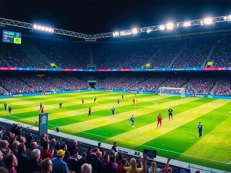 FIFA Club World Cup stadium with fans celebrating