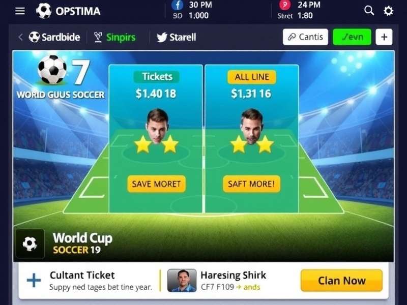 Fans celebrating at a World Cup soccer match