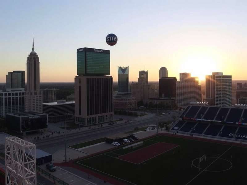 AT&T Stadium in Arlington, Dallas, prepared for FIFA World Cup 2026