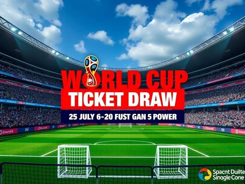 FIFA World Cup Ticket Draw Process Visualization