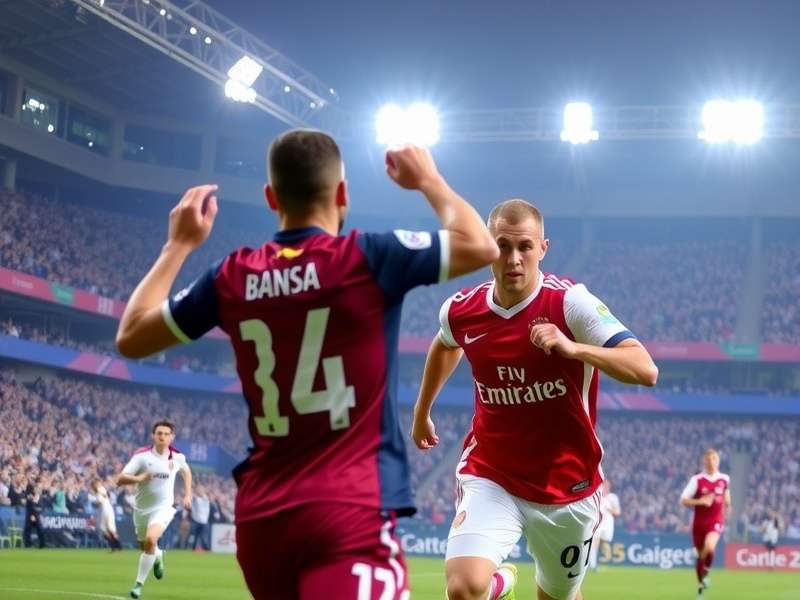 Lusail Stadium illuminated at night during FIFA Club World Cup match in Qatar