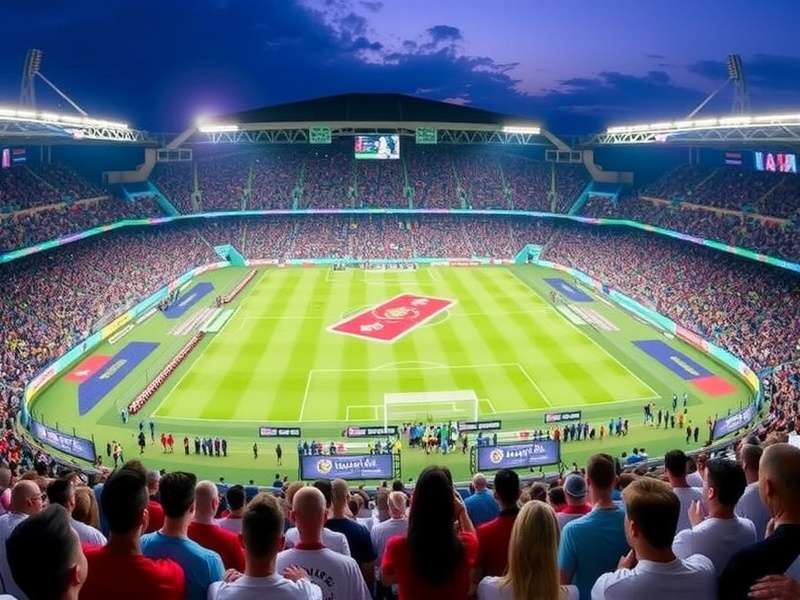 Indian football fans celebrating at FIFA World Cup 2026 stadium with Seatgeek tickets