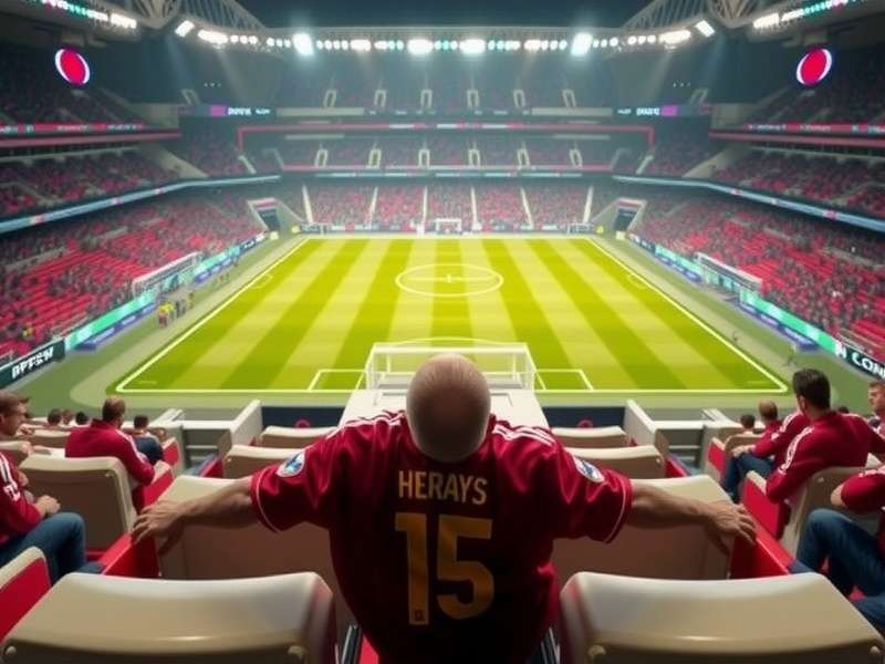FIFA Club World Cup 2025 trophy displayed at a stadium with fans cheering