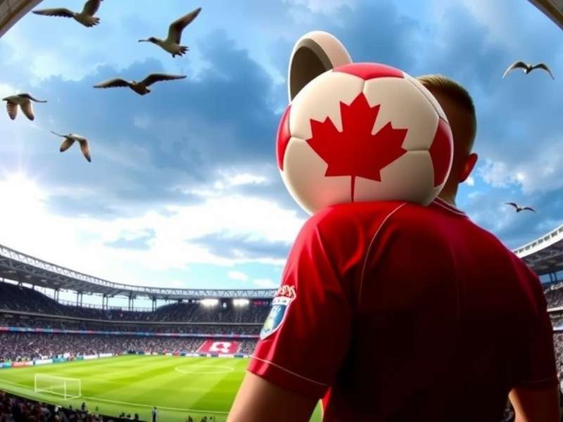 FIFA World Cup 2026 stadium atmosphere with fans waving flags